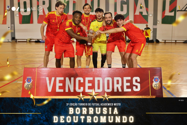 Borrussia Deoutromundo é o campeão da 3ª Edição do Futsal Académico